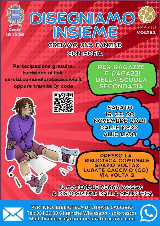 Disegniamo insieme una fanzine - 3° incontro