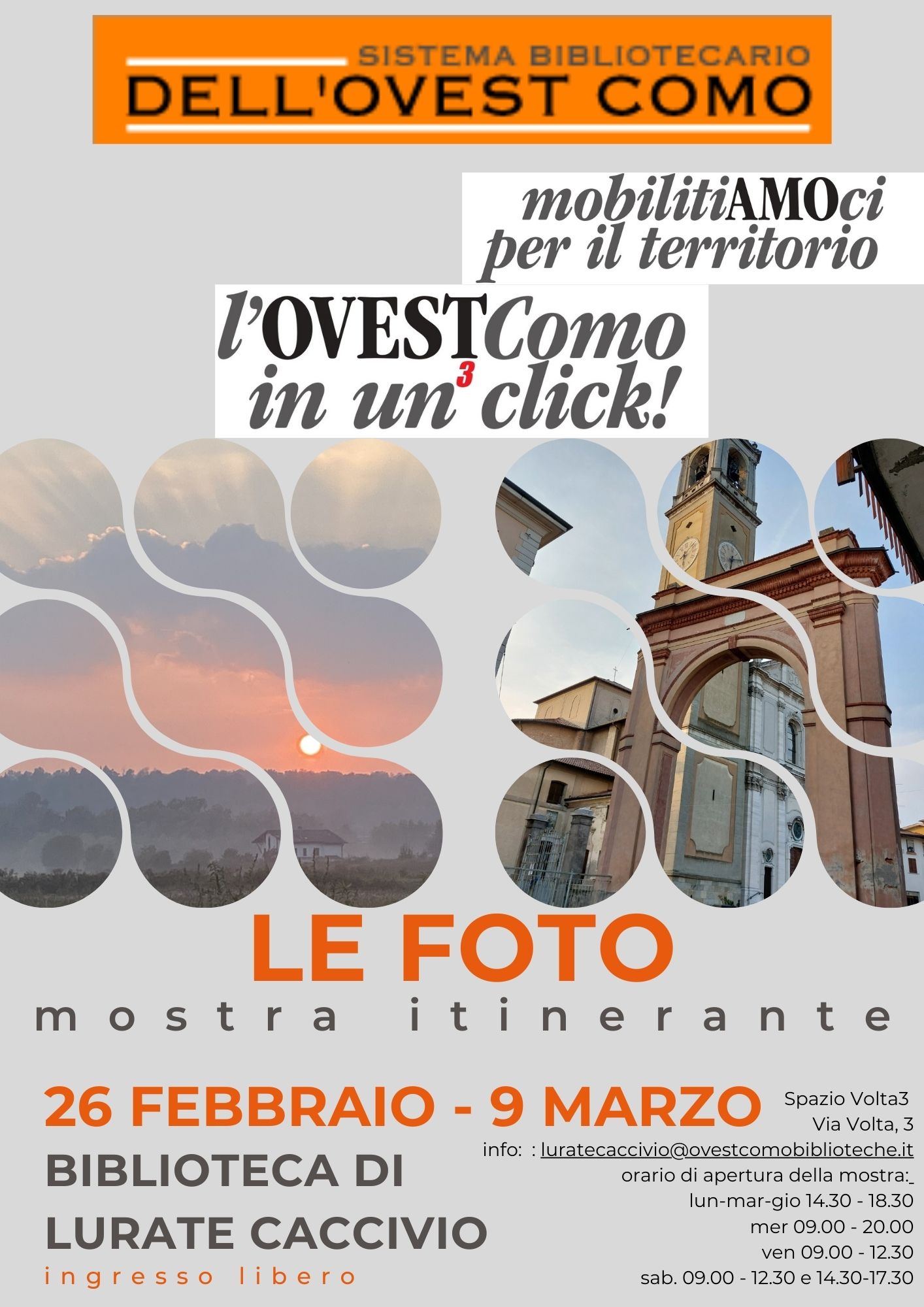 Mostra fotografica "L'Ovest Como in un click"