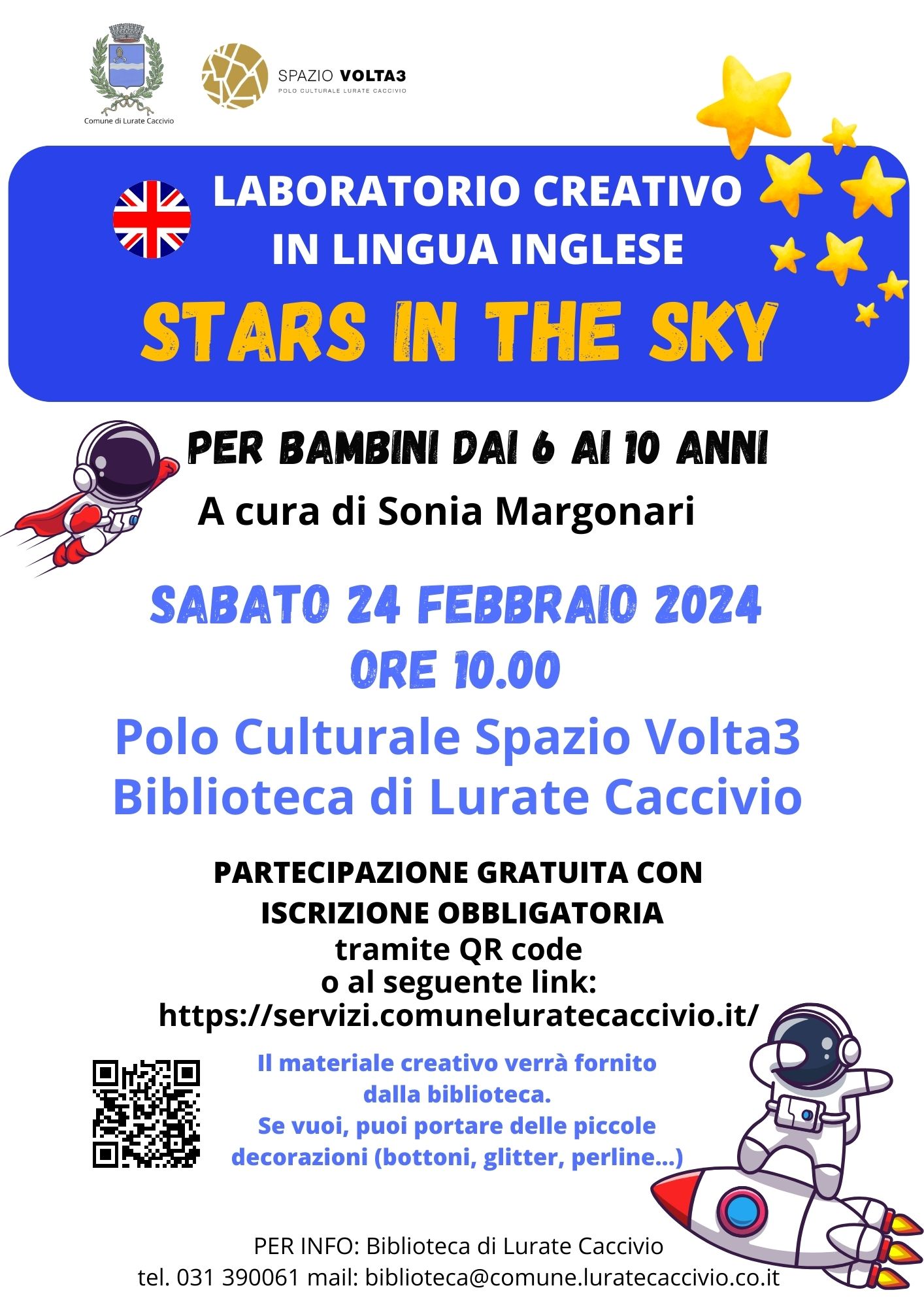 Stars in the sky - Laboratorio in lingua inglese