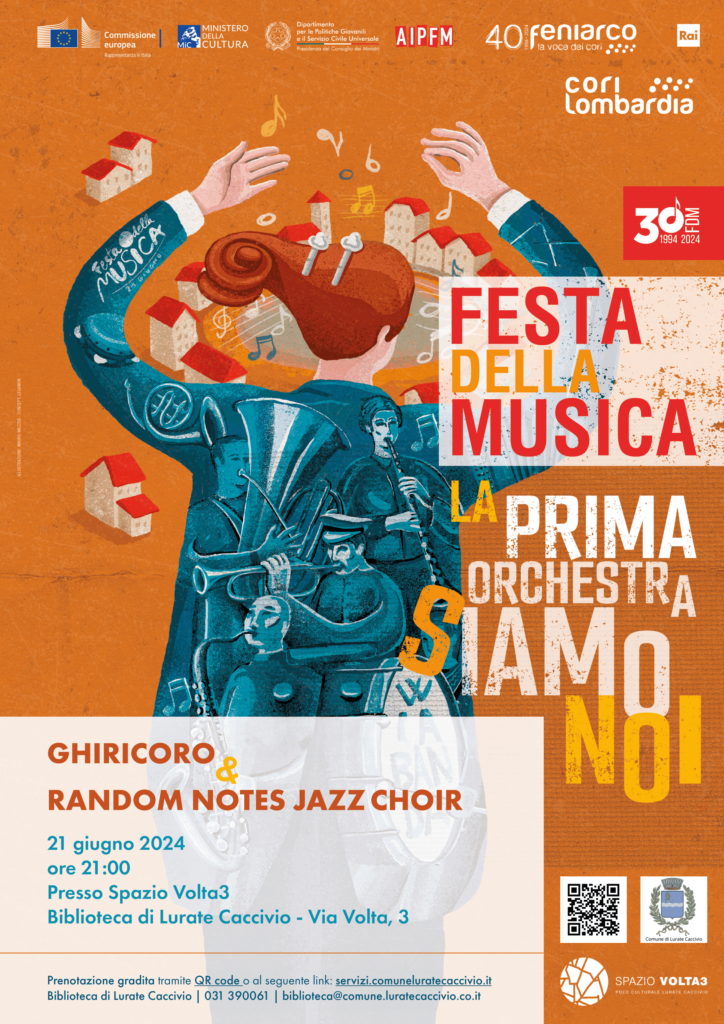 Concerto corale di Ghiricoro & Random Notes Jazz Choir