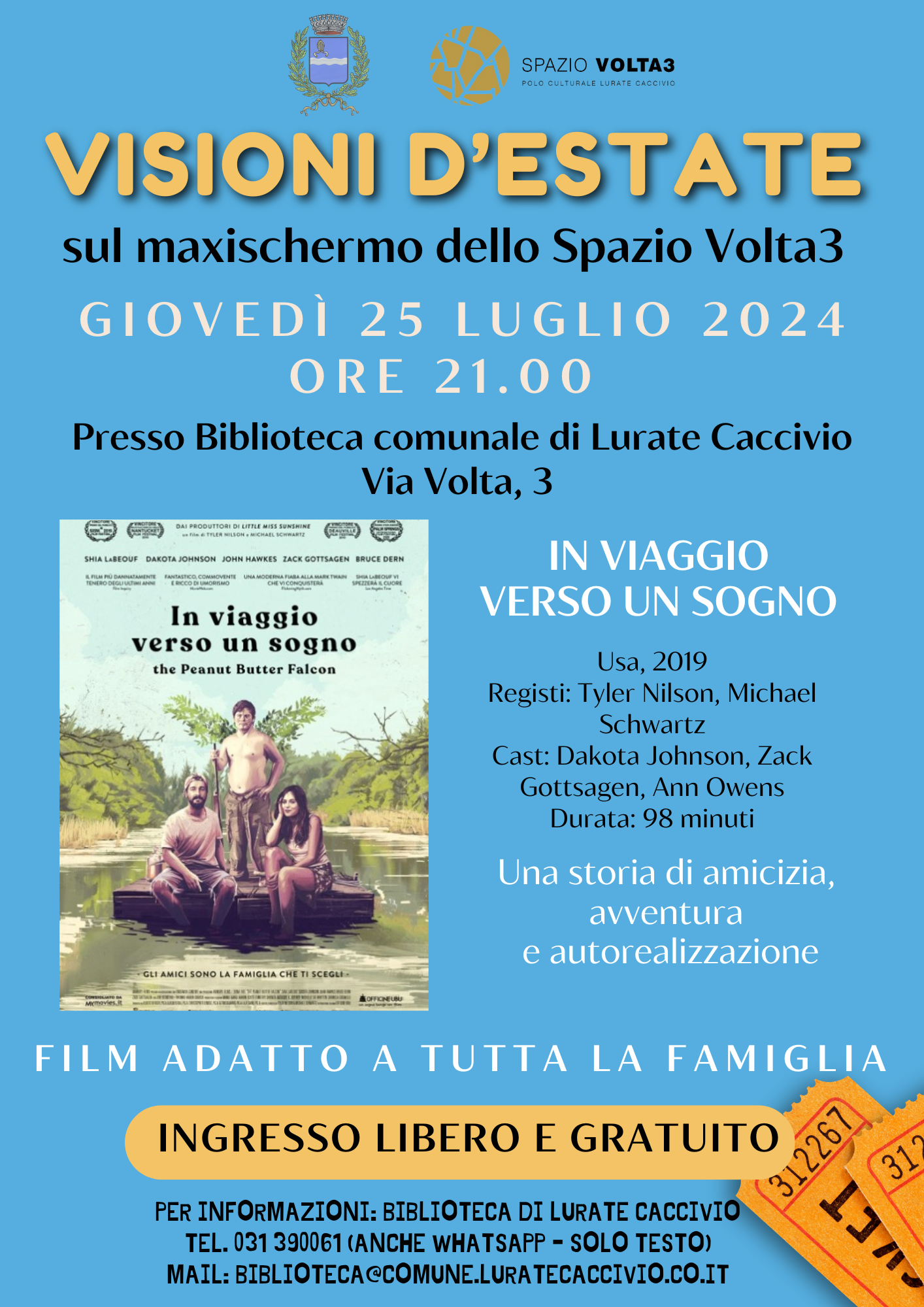 Proiezione del film "In viaggio verso un sogno"