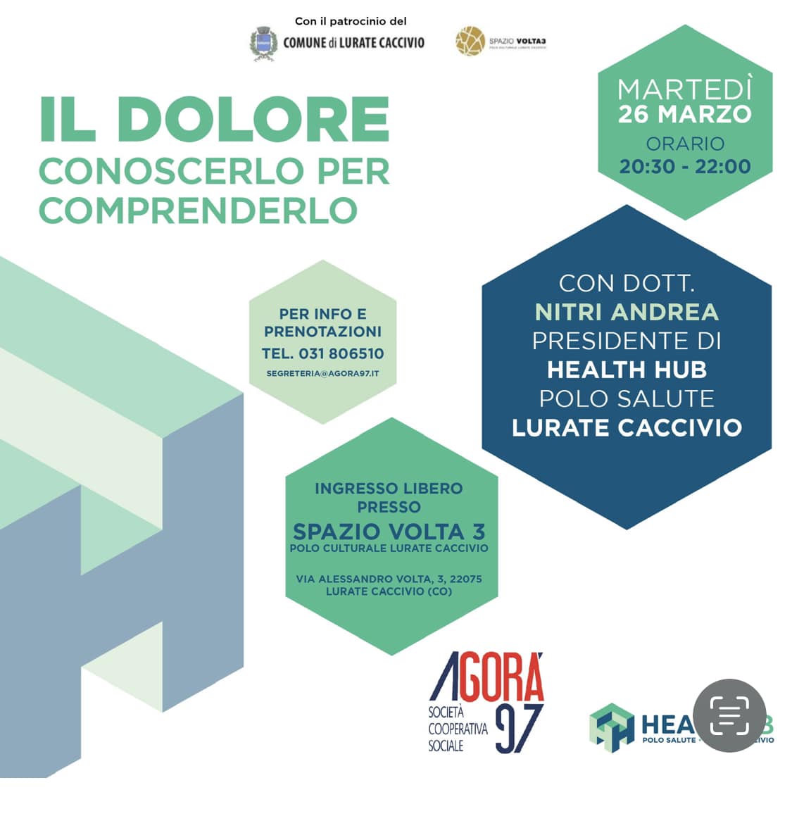 Il dolore: conoscerlo per comprenderlo