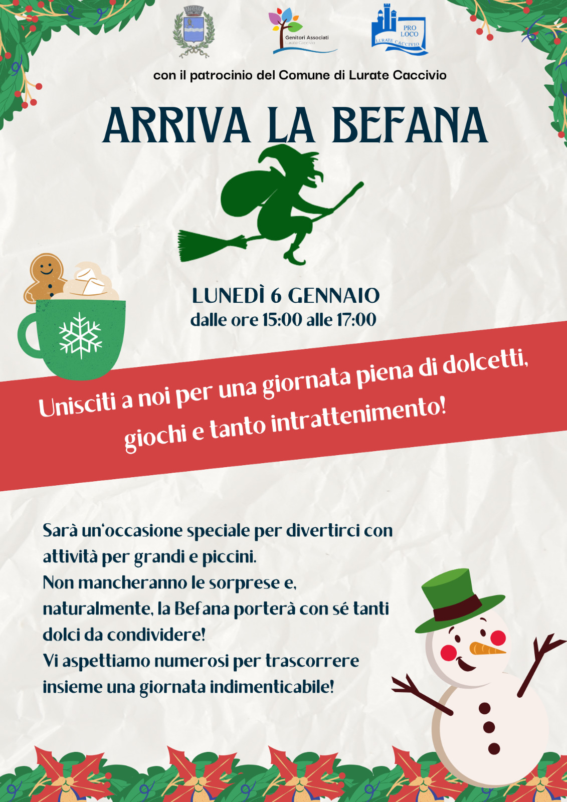 Arriva la befana!