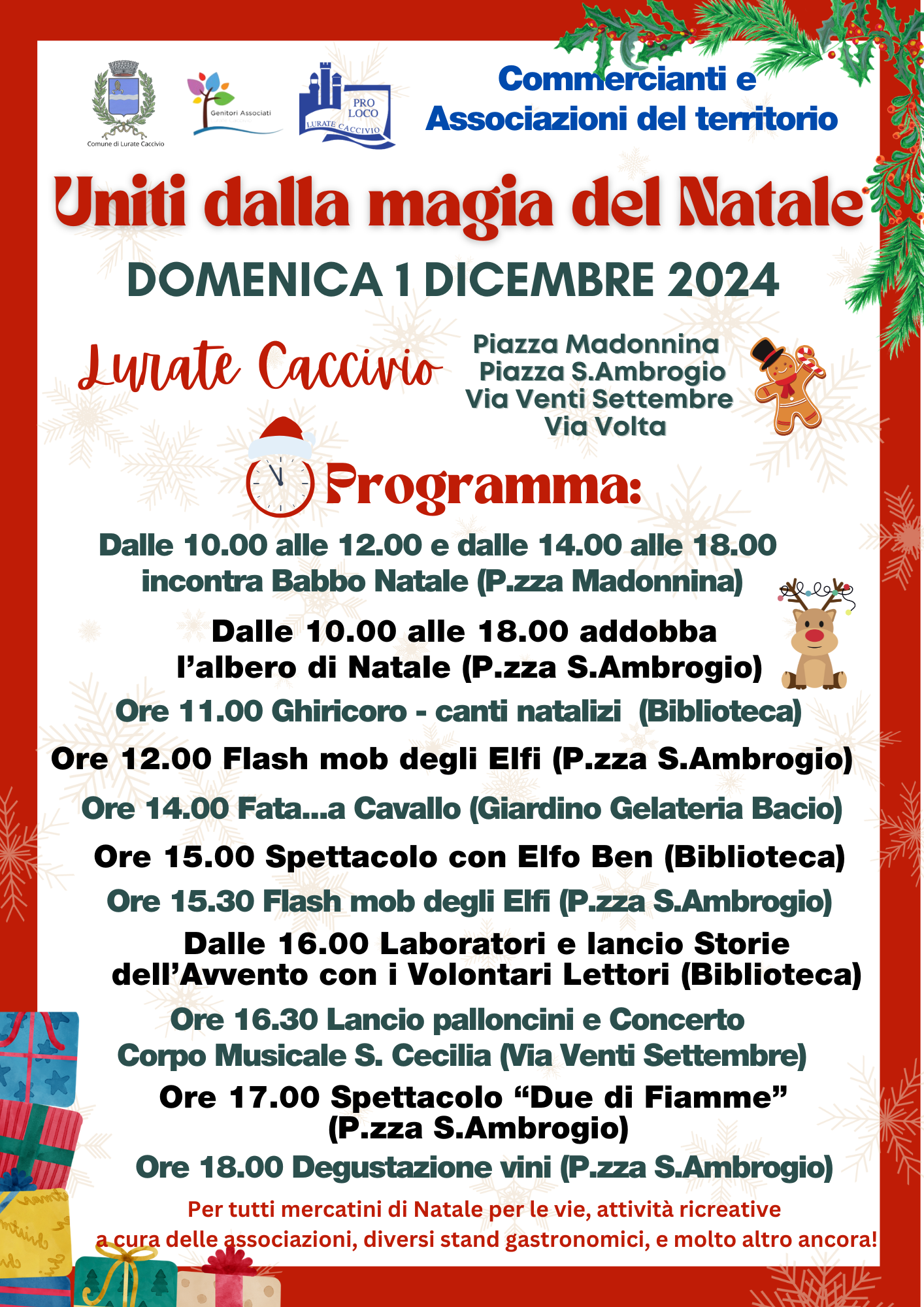 "Uniti dalla magia del Natale"