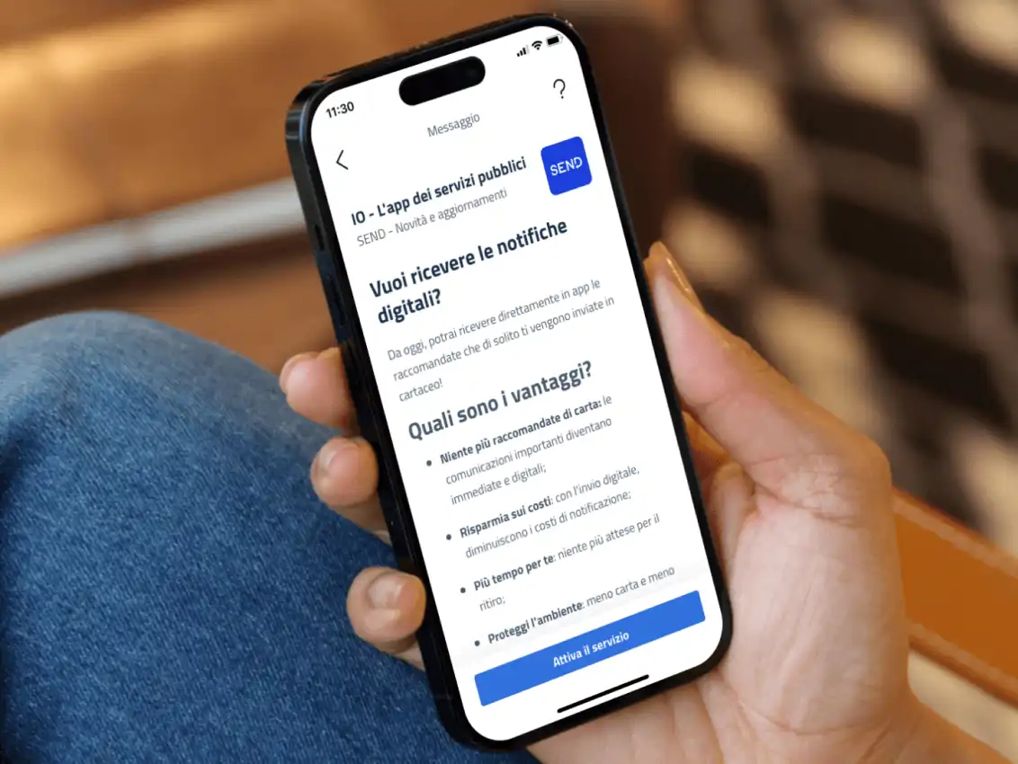 Servizio notifiche digitali (SEND)