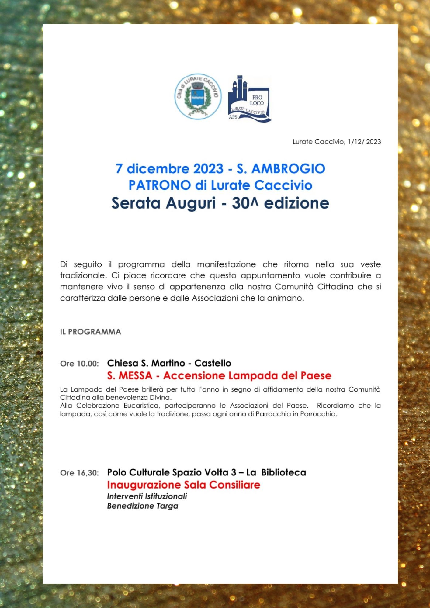 Festa 7 Dicembre