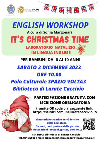 English Workshop - IT'S CHRISTMAS TIME!