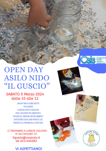 Open day Asilo Nido "Il Guscio"